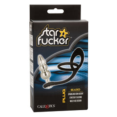 STAR FUCKER BEADED PLUG - BLACK