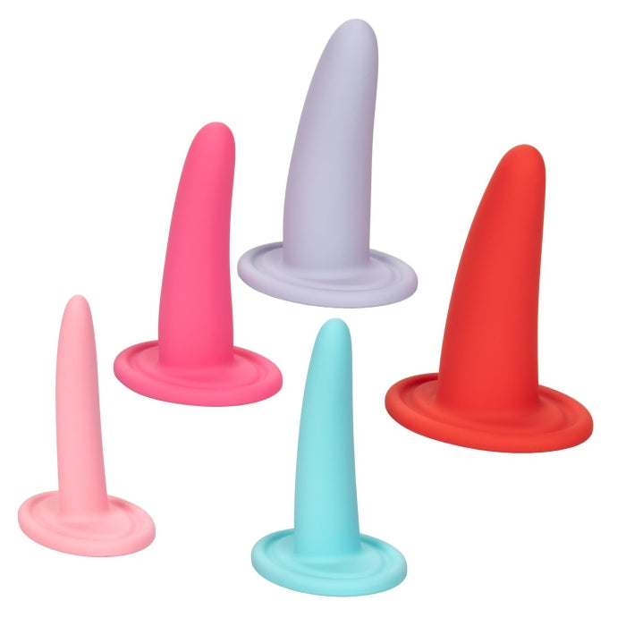 SHE-OLOGY 5PC WEARABLE VAGINAL DILATOR SET