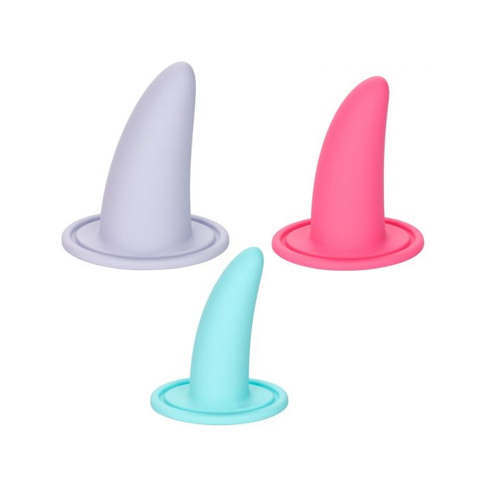 SHE-OLOGY ADVANCED 3-PC WEARABLE VAGINAL DILATOR SET