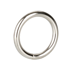 METAL SILVER RING MEDIUM COCK RING 1.5"