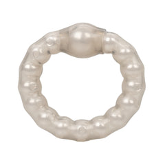 PEARL BEADED PROLONG RING SMOKE 1.5"