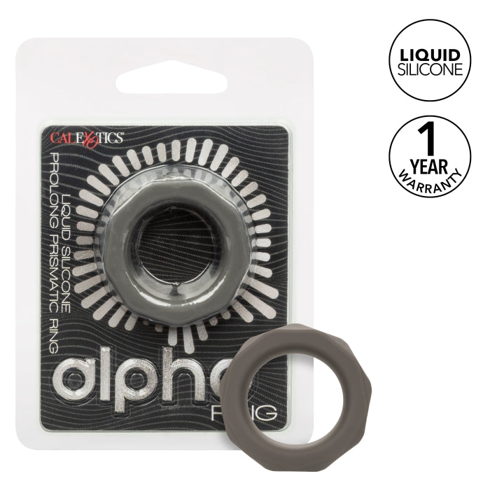 COCK RING SMOKE ALPHA LIQUID SILICONE PROLONG PRISMATI