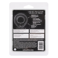 ALPHA LIQUID SILICONE MUSCLE RING - BLACK