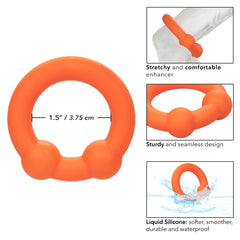 ALPHA LIQUID SILICONE DUAL BALL RING