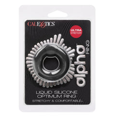 ALPHA LIQUID SILICONE OPTIMUM RING - BLACK