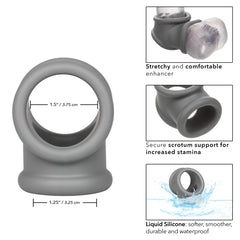 ALPHA LIQUID SILICONE PRECISION RING - GRAY