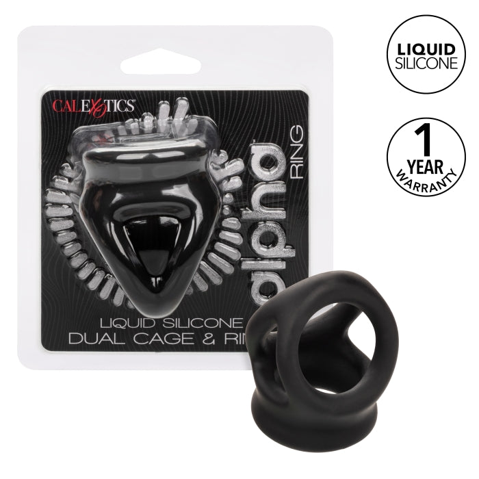 ALPHA LIQUID SILICONE DUAL CAGE & RING