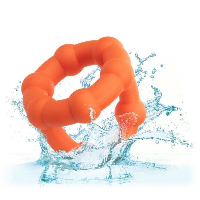 ALPHA LIQUID SILICONE ALL STAR RING - ORANGE