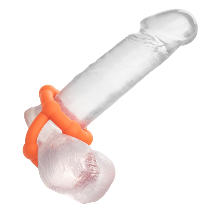 ALPHA LIQUID SILICONE ALL STAR RING - ORANGE