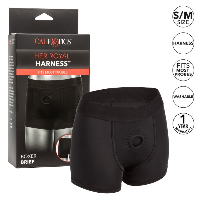 HER ROYAL HARNESS BOXER BRIEF S/M