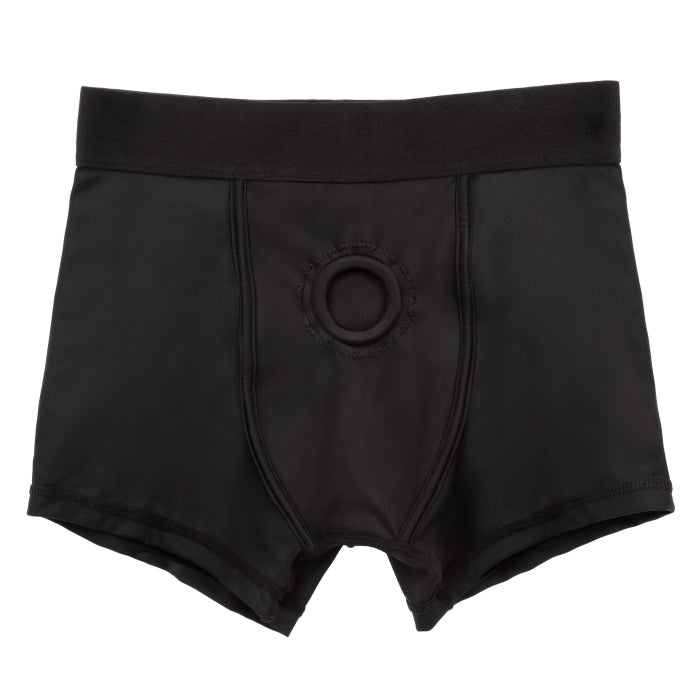 HER ROYAL HARNESS BOXER BRIEF L/XL - BLACK