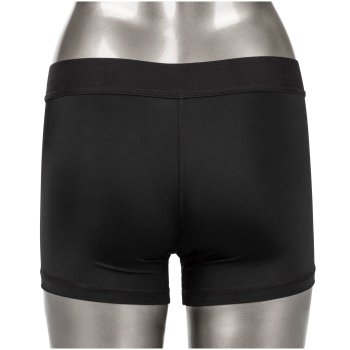 HER ROYAL HARNESS BOXER BRIEF L/XL - BLACK