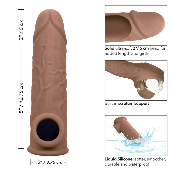PERFORMANCE MAXX LIFE-LIKE EXTENSION 7" - BROWN