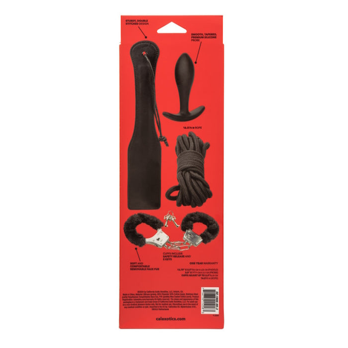 PLEASURE KITS BONDAGE COLLECTION - BLACK