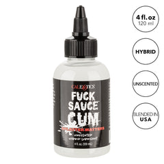 LUBE 4OZ HYBRID LUBRICANT FUCK SAUCE UNSCENTED CUM