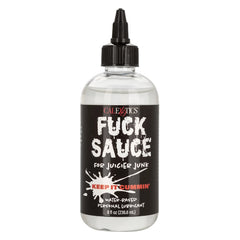 LUBE 8OZ FUCK SAUCE WATER-BASED LUBE