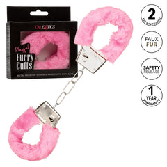 PLAYFUL FURRY CUFFS - PINK