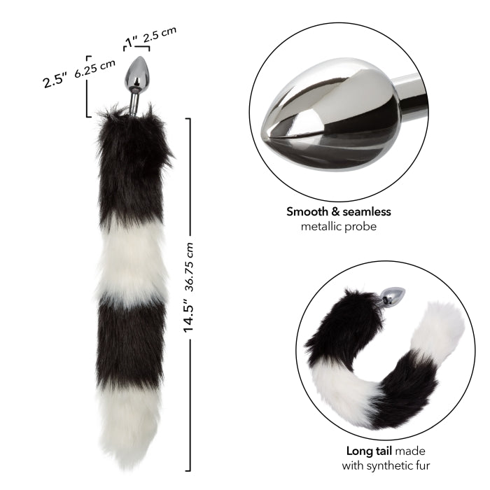 RUNNING WILD BLACK & WHITE TAIL
