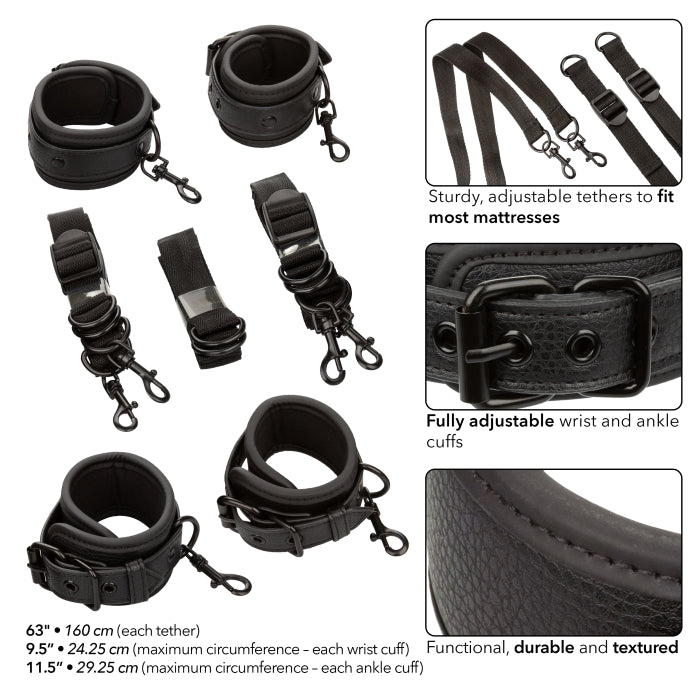 NOCTURNAL COLLECTION BED RESTRAINTS