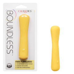 VIBE WAND 5" YELLOW 10X BOUNDLESS MINI FLEXIWAND