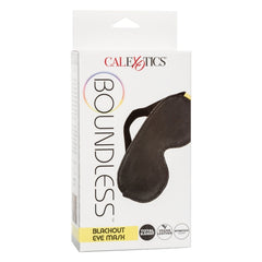 BOUNDLESS BLACKOUT EYE MASK - BLACK