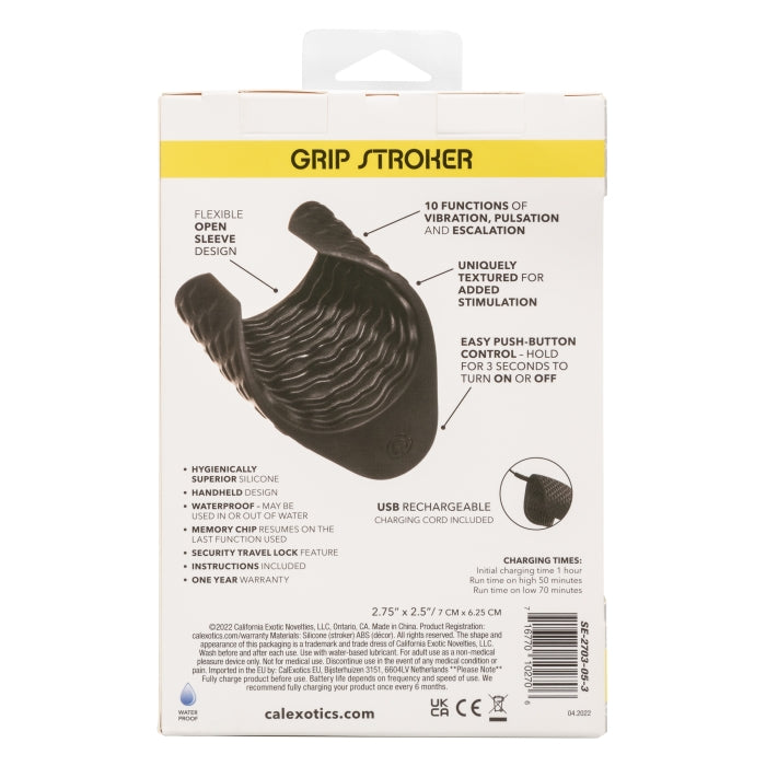 BOUNDLESS GRIP STROKER - BLACK