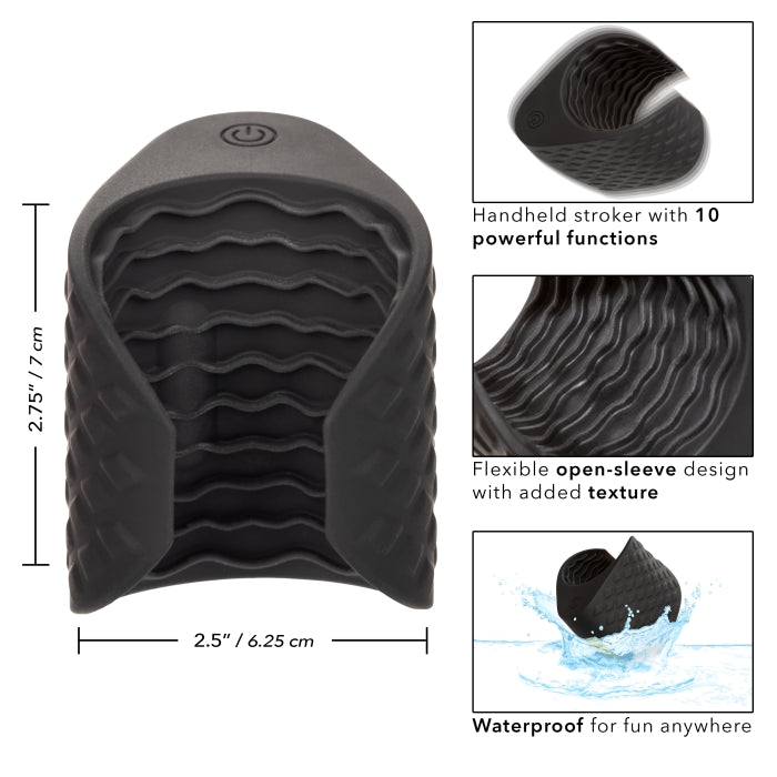 BOUNDLESS GRIP STROKER - BLACK