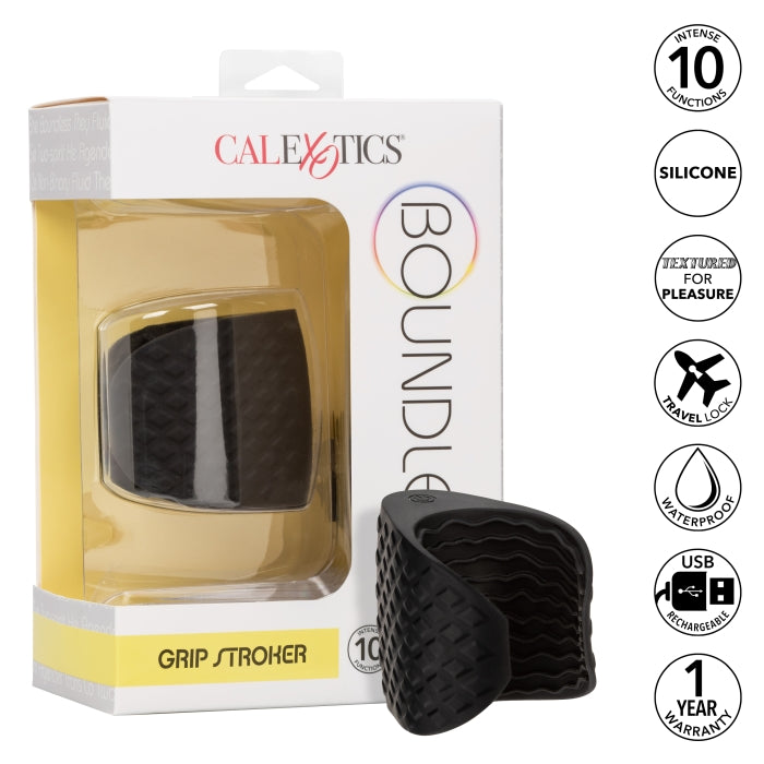 BOUNDLESS GRIP STROKER - BLACK