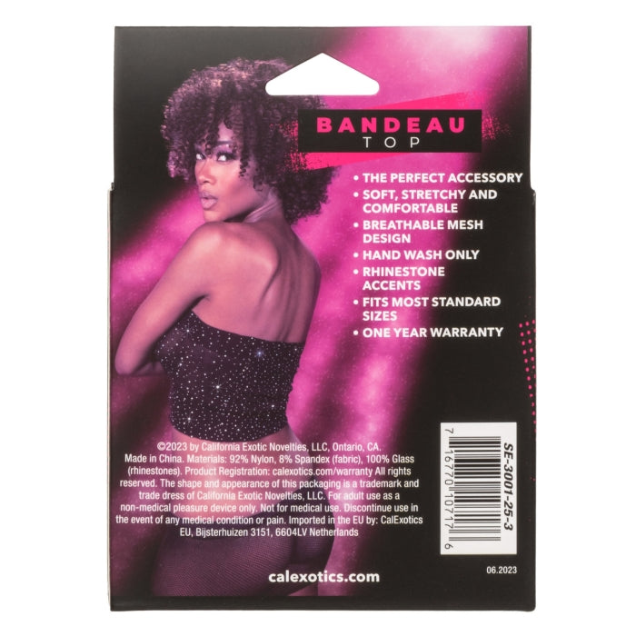 BANDEAU TOP BLACK RADIANCE