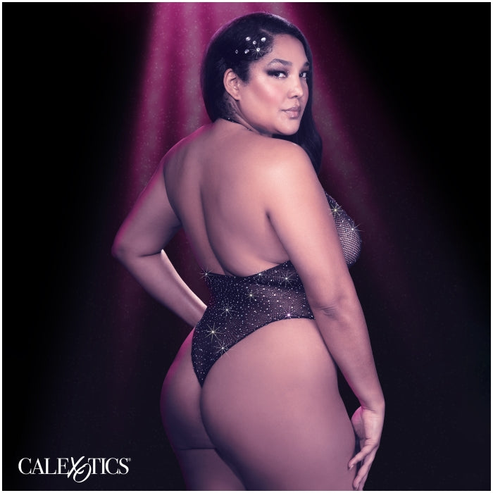 RADIANCE - PLUS SIZE DEEP V BODY SUIT