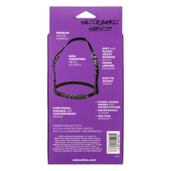 HARNESS BLACK EUPHORIA COLLECTION HALTER BUCKLE