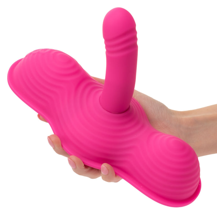 TRIPLE RIDER REMOTE CONTROL ECSTASY RUMBLER - PINK
