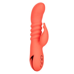 CALI DREAMING COUNTY CUTIE VIBE THRUSTING G-SPOT MASSAGER 4.5" ORANGE