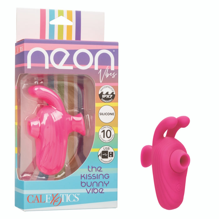 NEON VIBES THE KISSING BUNNY VIBE - PINK