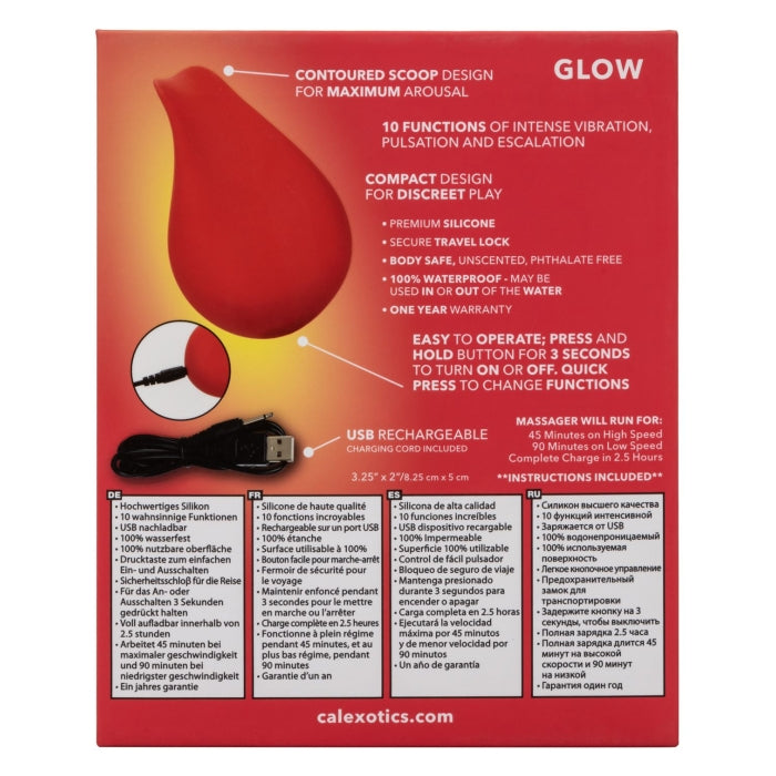 RED HOT GLOW - RED