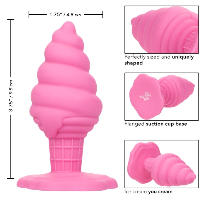 NAUGHTY BITS YUM BUM ICE CREAM CONE BUTT PLUG