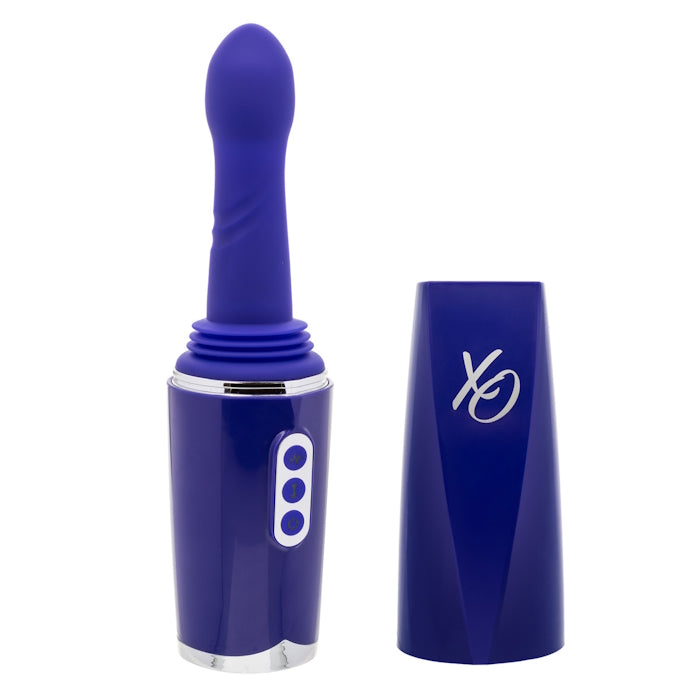 OVERDRIVE PORTABLE SEX MACHINE TRAVEL TRUSTER - PURPLE