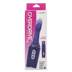 OVERDRIVE PORTABLE SEX MACHINE TRAVEL TRUSTER - PURPLE