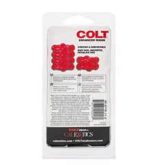 COLT ENHACER RINGS 2SET RED .75"
