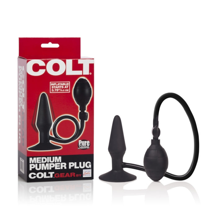COLT MEDIUM PUMPER PLUG - BLACK