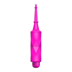 CIRCE ABS BULLET W/ SILICONE SLEEVE 10X - FUCHSIA