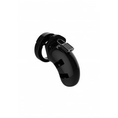 MODEL 01 CHASTITY 3.5" COCK CAGE - BLACK