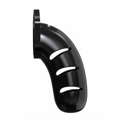 MODEL 22 CHASTITY 4.5" COCK CAGE W/ ELECTRO - BLACK