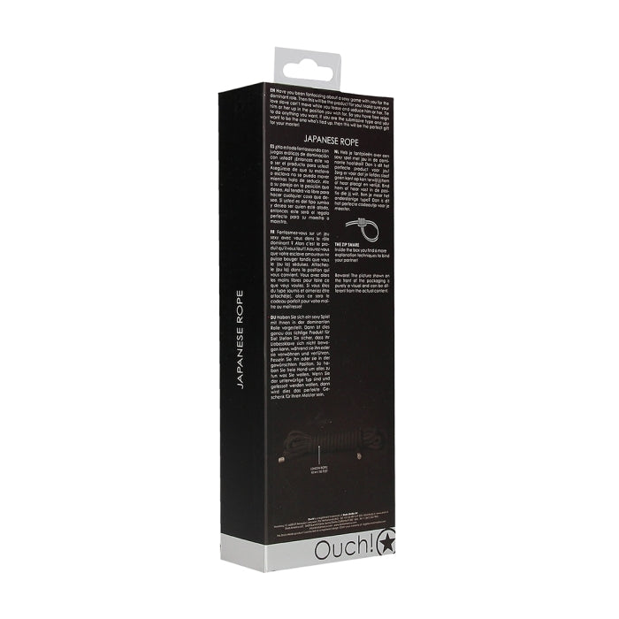 JAPANESE ROPE 10M - BLACK