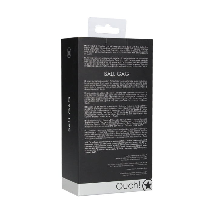 GAG BALL - BLACK