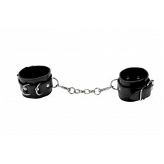LEATHER CUFFS - BLACK