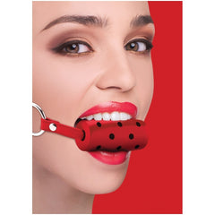 CYLINDER GAG - RED