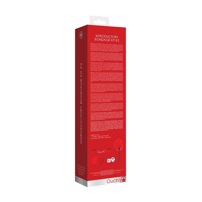 INTRODUCTORY BONDAGE KIT #2 - RED