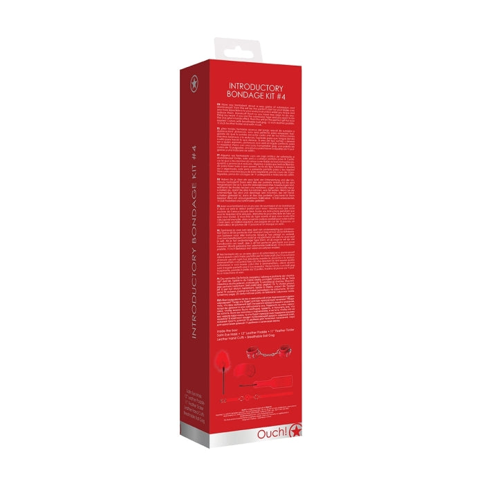 INTRODUCTORY BONDAGE KIT #4 - RED