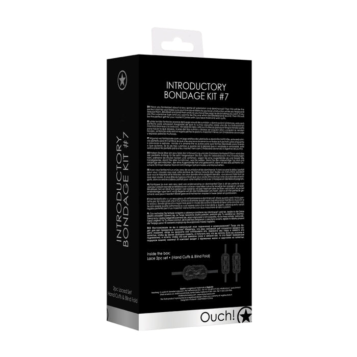 INTRODUCTORY BONDAGE KIT #7 - BLACK